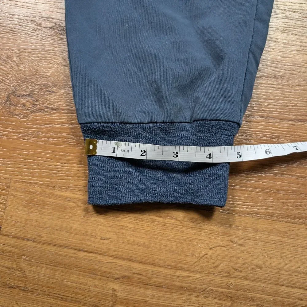 FIGS Tansen Jogger Scrub Pants Large Blue Technical Collection Medical